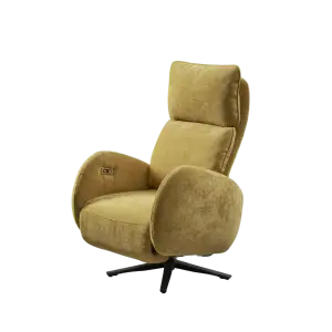 Poltrona relax di design Il Benessere Ketty con base girevole